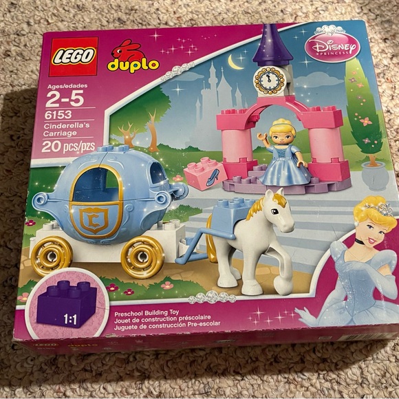 LEGO DUPLO Cinderella's Carriage Building Toy $125COLLECTIBLE BRAND NEW